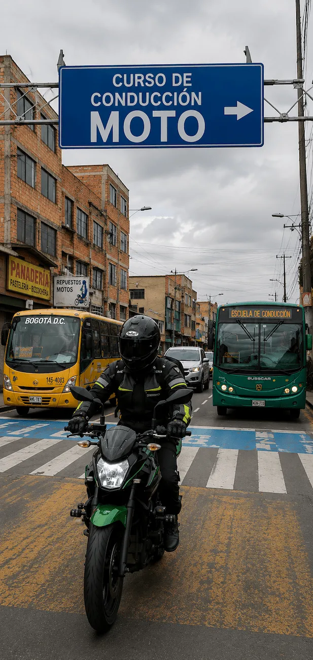 curso de conduccion moto soacha